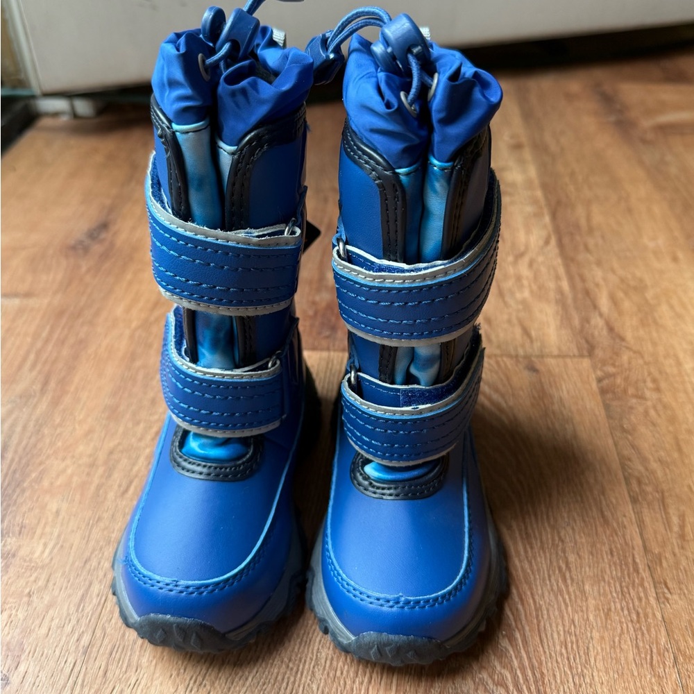 Lands End Blue Kids Winter Boots NWT Size 5T